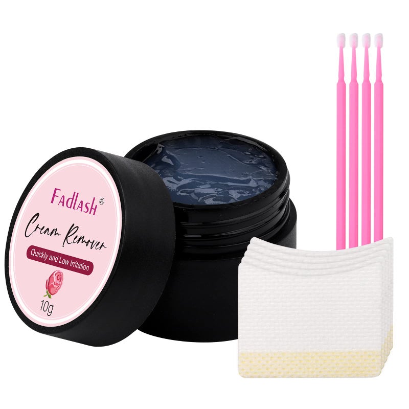 Eyelash Extension Remover 10g Lash Extension Remover Dissolves Powerful for Lash Extensions Lash Glue Remover Low Irritation for Sensitive SkinRose