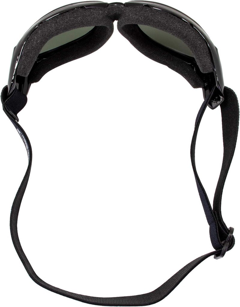 Global Vision Eliminator Dirt Bike Padded Motorcycle Riding Goggles for Men and Women (Black Frame/Smoke Lens) - Image 4