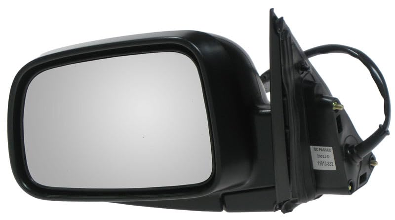 TRQ 2 Piece Driver and Passenger Side Mirror Assembly Set Electric Adjustment Non-Heated No Memory Textured Compatible with 2002-2006 Honda CR-V HO1320215 HO1321215 - Image 5