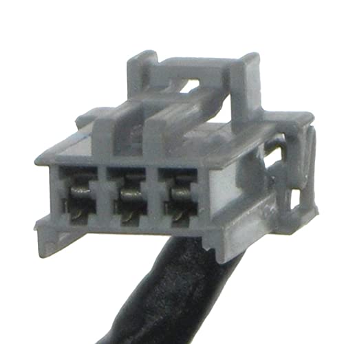 TRQ 2 Piece Driver and Passenger Side Mirror Assembly Set Electric Adjustment Non-Heated No Memory Textured Compatible with 2002-2006 Honda CR-V HO1320215 HO1321215 - Image 3