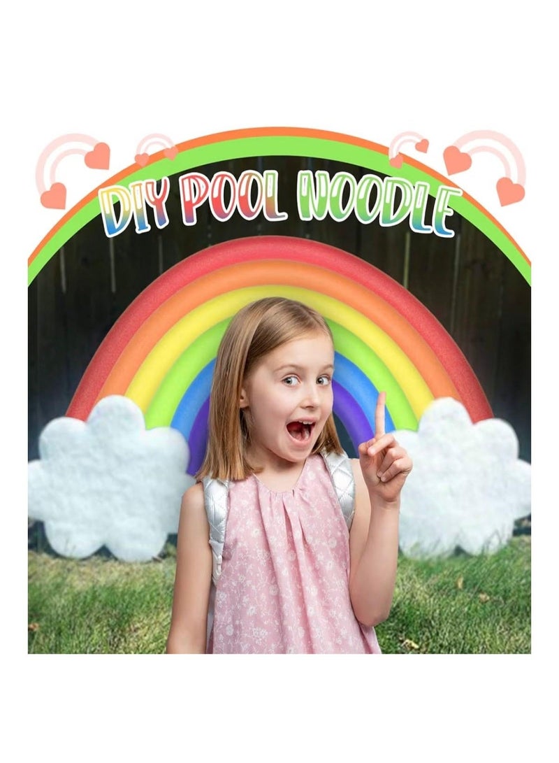 Toyland 3 Pcs -Multi-Use Foam Pool Noodles – Pool Float, Swim Support, Exercise & Fun-Assorted colours - Image 4