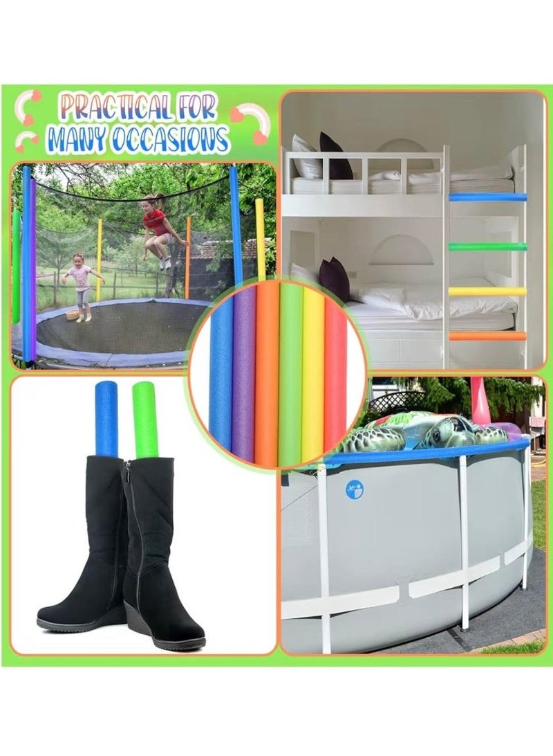 Toyland 3 Pcs -Multi-Use Foam Pool Noodles – Pool Float, Swim Support, Exercise & Fun-Assorted colours - Image 3