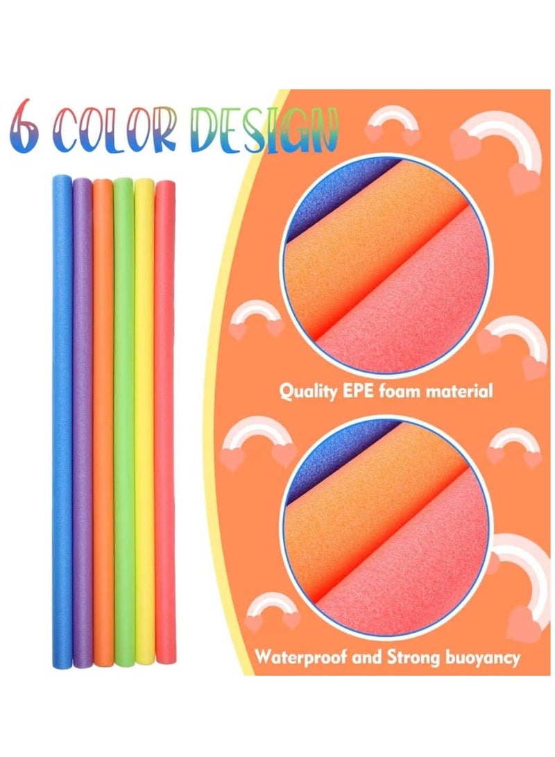 Toyland 3 Pcs -Multi-Use Foam Pool Noodles – Pool Float, Swim Support, Exercise & Fun-Assorted colours - Image 5