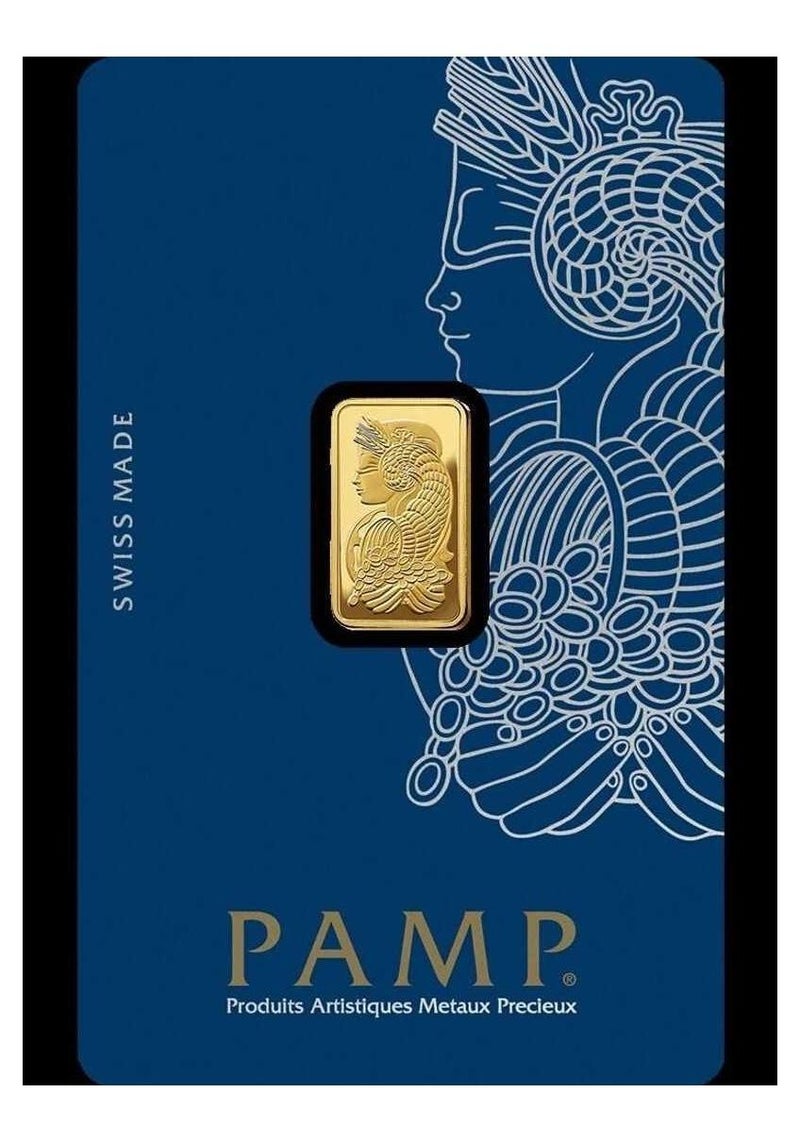 PAMP 24 carat Swiss gold bar - 5 grams - Image 1