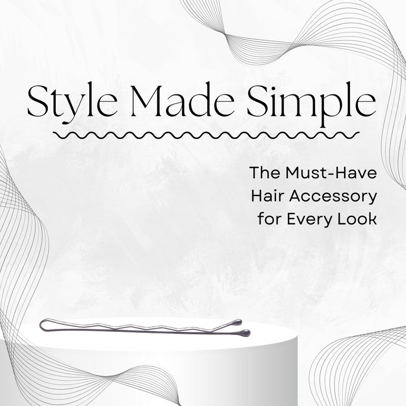 Sta-Rite Bobby Pins, Hair Clips, Women Hair Accessories - 60 Count Hair Pins, Silver - Image 3