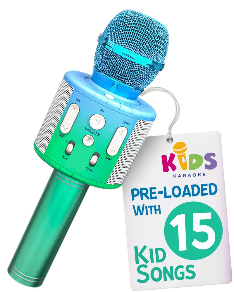 Move2Play, Kids Karaoke Microphone | Includes Pre-Loaded Songs & Bluetooth | Kids Birthday & Easter Gift | Toy for All Ages 2, 3, 4, 5, 6+ Year Old Girls, Boys & Toddlers - Image 1