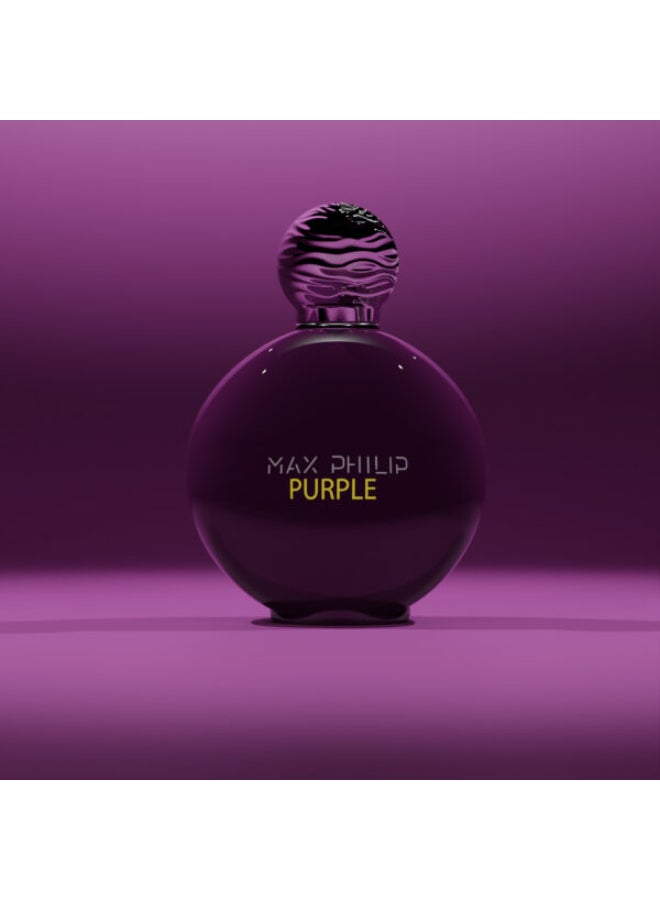 MAX PHILIP Purple Eau De Parfum 100Ml - Image 2