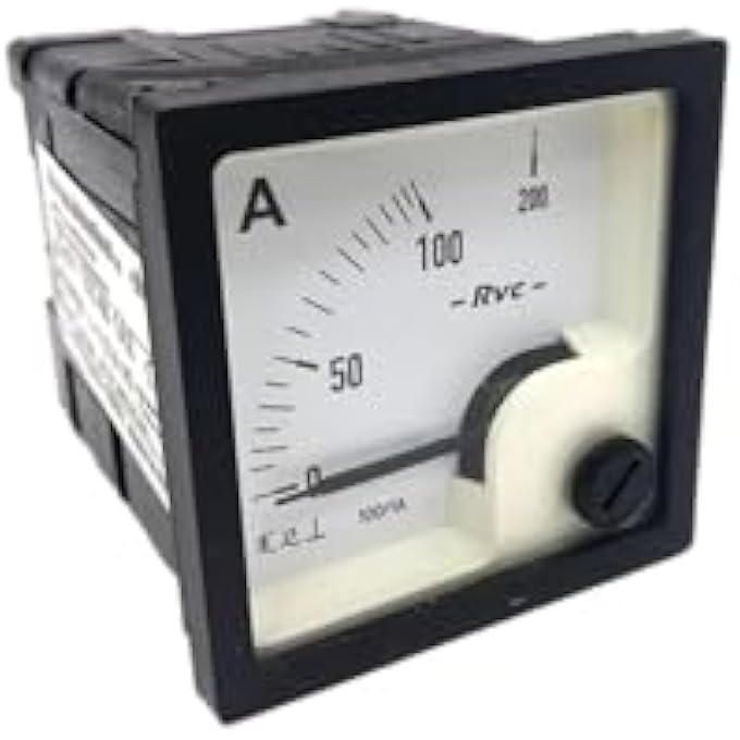 ريحني مقياس التيار الكهربائي التناظري للتيار المتردد 48 × 48 نوع Ct ثانوي 1 أمبير Eri48 Esi48 86598Ut461 - Image 3