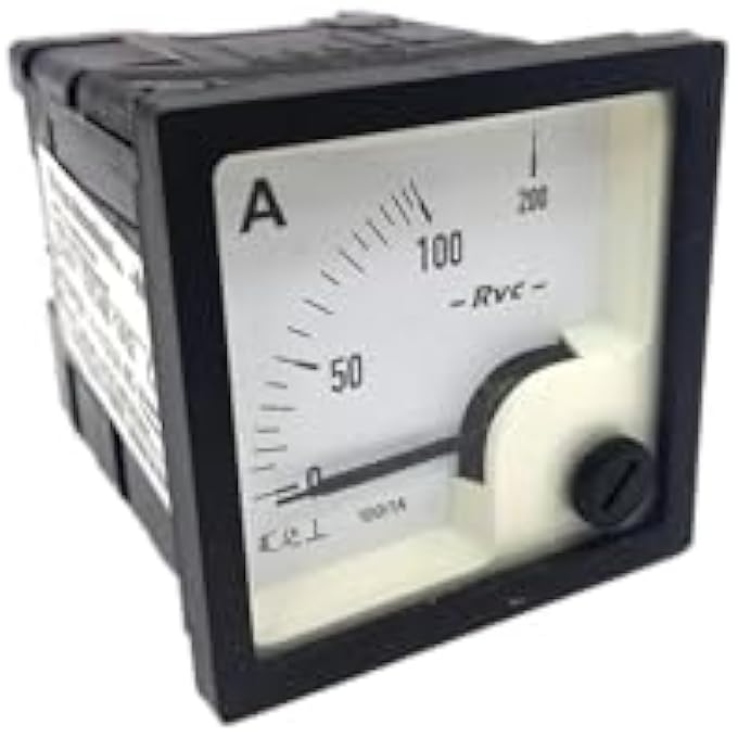 ريحني مقياس التيار الكهربائي التناظري للتيار المتردد 48 × 48 نوع Ct ثانوي 1 أمبير Eri48 Esi48 86598Ut461 - Image 2