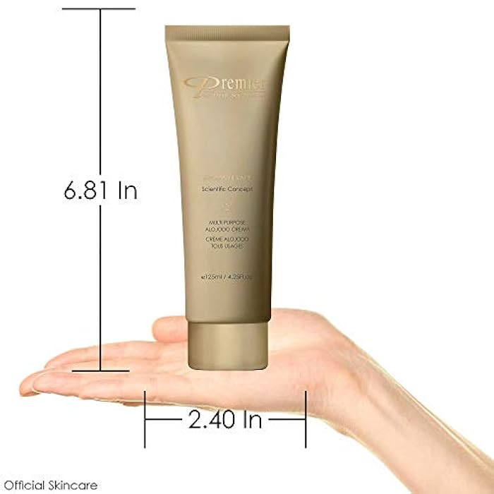 Premier Dead Sea Multi Purpose Alojodo Cream for body and face, allergen free Healthy looking Skin quick absorbing hydrating moisturizer with natural Alovera, Jojoba, Avocado minerals 4.25 Fl oz - Image 2