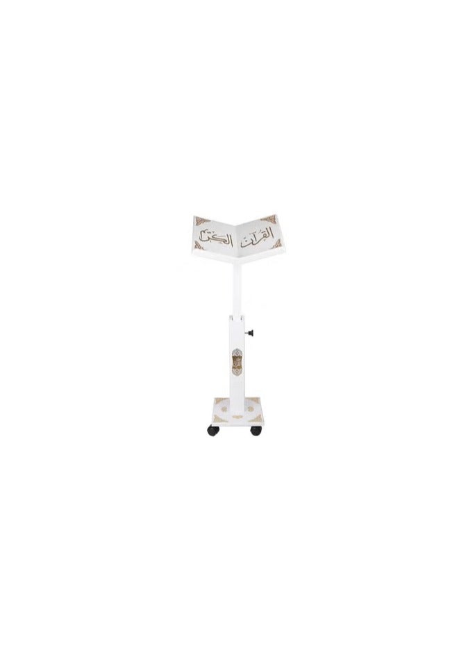 SUNDUS HOLY QURAN STAND- WHITE -TURKISH - Image 2