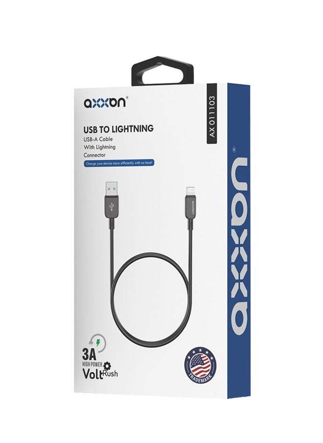 AXXAN - USB To Lightning iPhone Cable With Smart Volt Rush Technology - Image 1