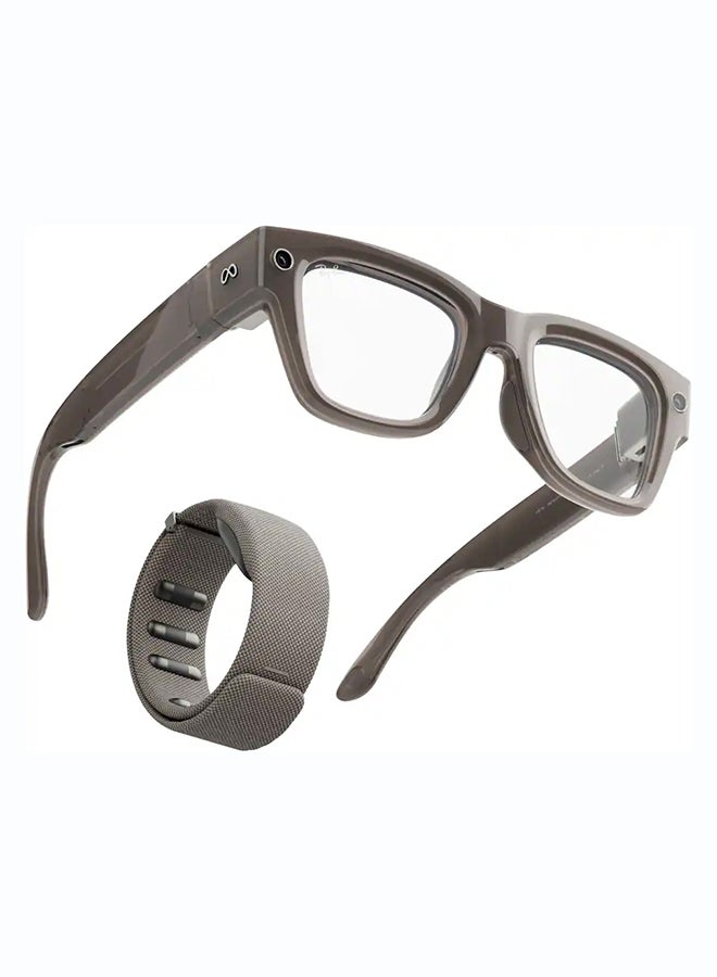 ميتا Meta - Ray-Ban Display & Neural Band | AI glasses with in-lens display, Large Size 2, Sand - Image 1