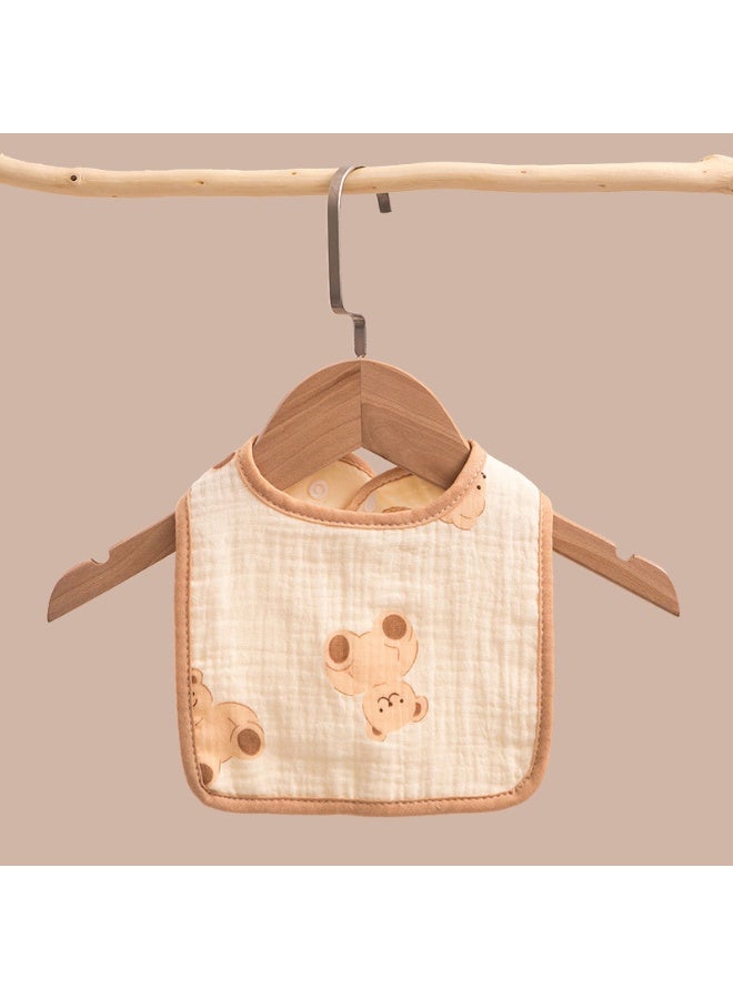 NIBEMINENT 100% Cotton Gauze Baby Bib - The Perfect Choice for Your Little One - Image 1