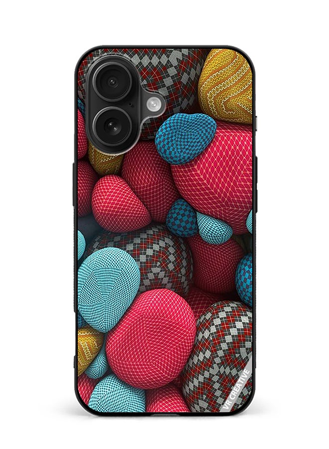 VR CREATIVE Protective Case Cover For Apple iPhone 16 Plus  Design Multicolour