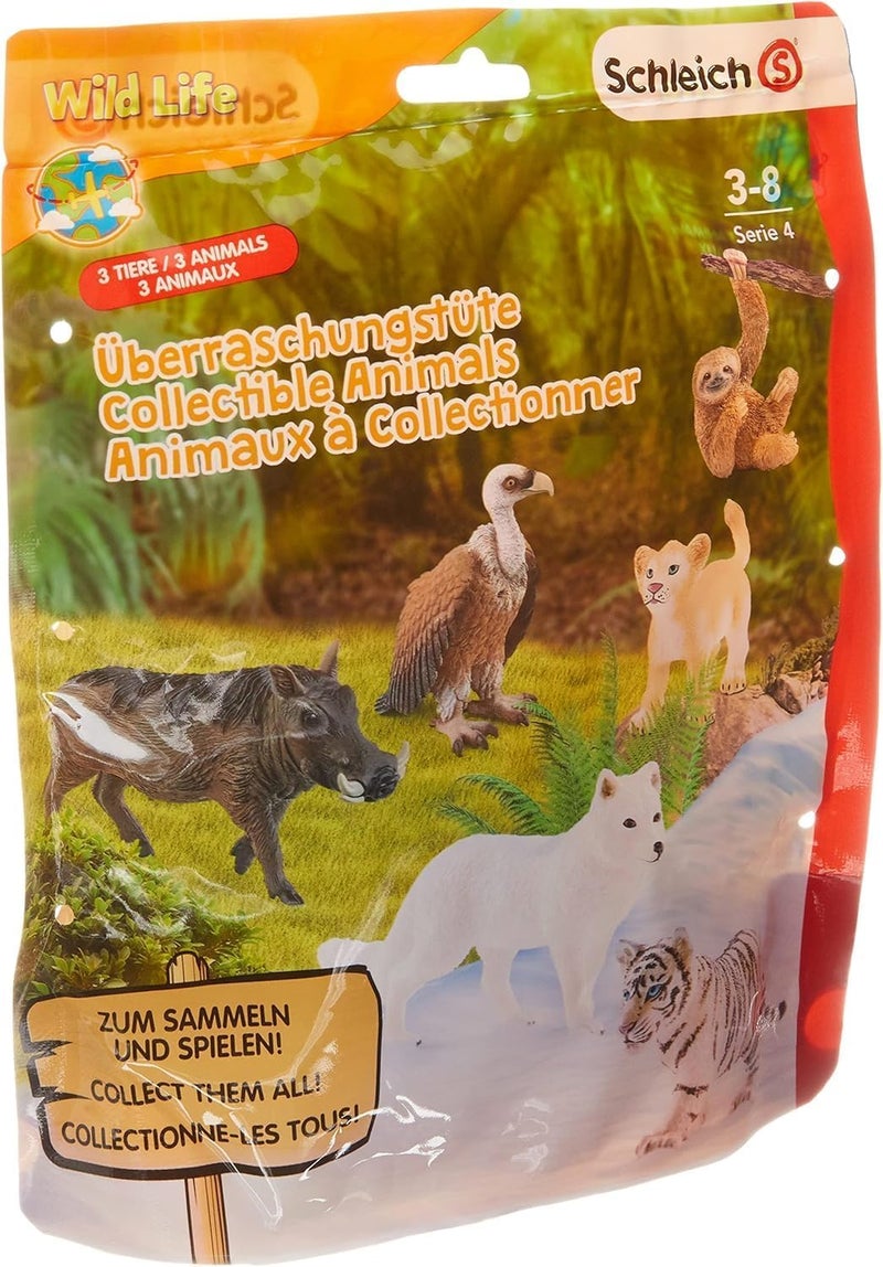 Schleich Wild Life 3Piece Surprise Toy for Kids with Assorted Wild Animals - Image 2