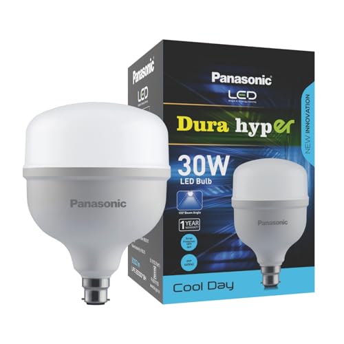 Panasonic 30W B22 LED Cool Day Light Bulb, Pack of 1 - Image 1