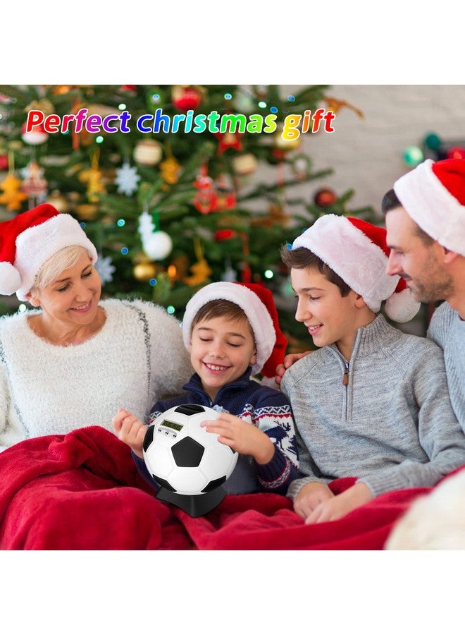 MomMed Piggy Bank For Boys,Digital Coin Bank,Soccer Ball Piggy Bank,Soccer Gifts For Boys,Coin Bank With Football Look,Coin Piggy Bank With Automatic Lcd Display(Small) - Image 2