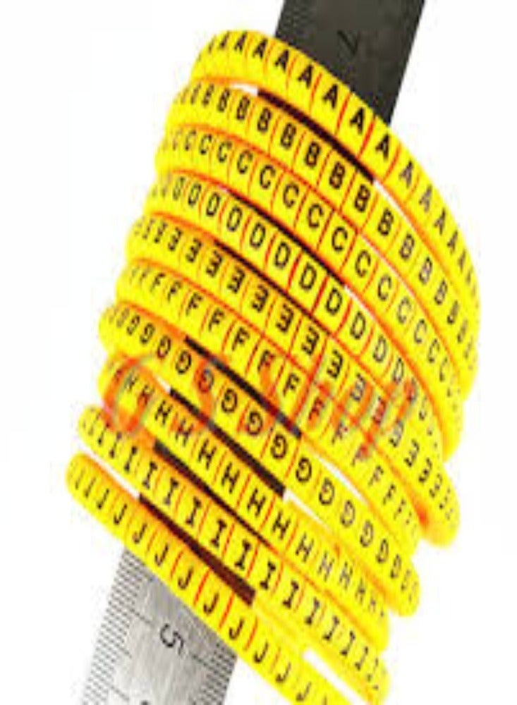 KNP Cable Marker Tube (0.5mm - 1.6mm) -5 cable marker tubes are a practical solution for managing and identifying small cables, ensuring that your wiring remains well-organized and easy to navigate. - Image 1