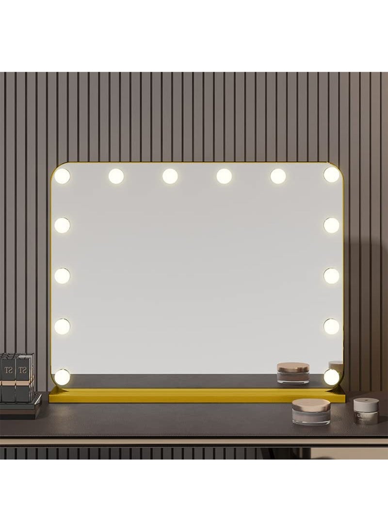 GT-Wheel - Hollywood Vanity Mirror with Dimmable LED Bulbs 3 Color Modes and Touch Control - Image 1