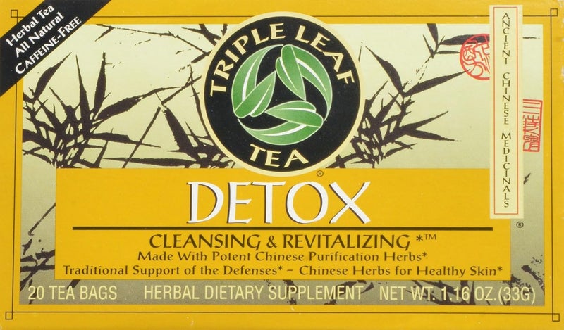 Triple Leaf Tea Triple Leaf Detox Tea - Herbal Dietary Supplement - Image 1