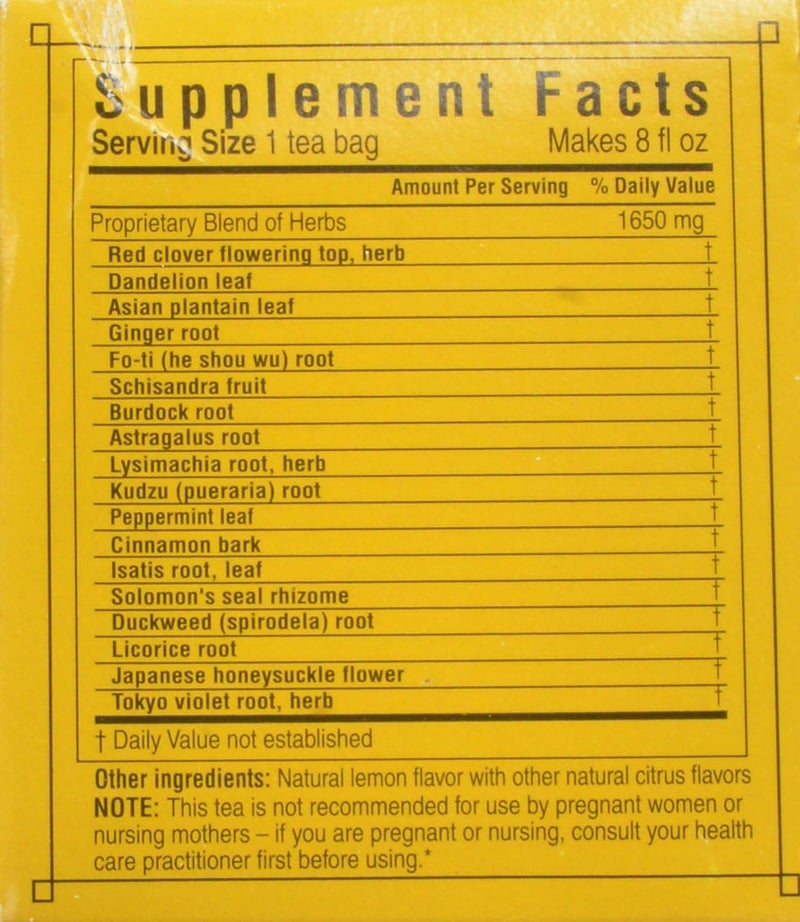 Triple Leaf Tea Triple Leaf Detox Tea - Herbal Dietary Supplement - Image 2