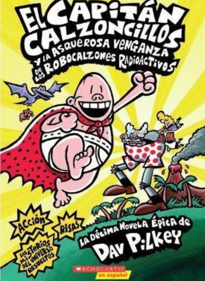 CAPITAN CALZONCILLOS Y LA ASQUEROSA VENG 