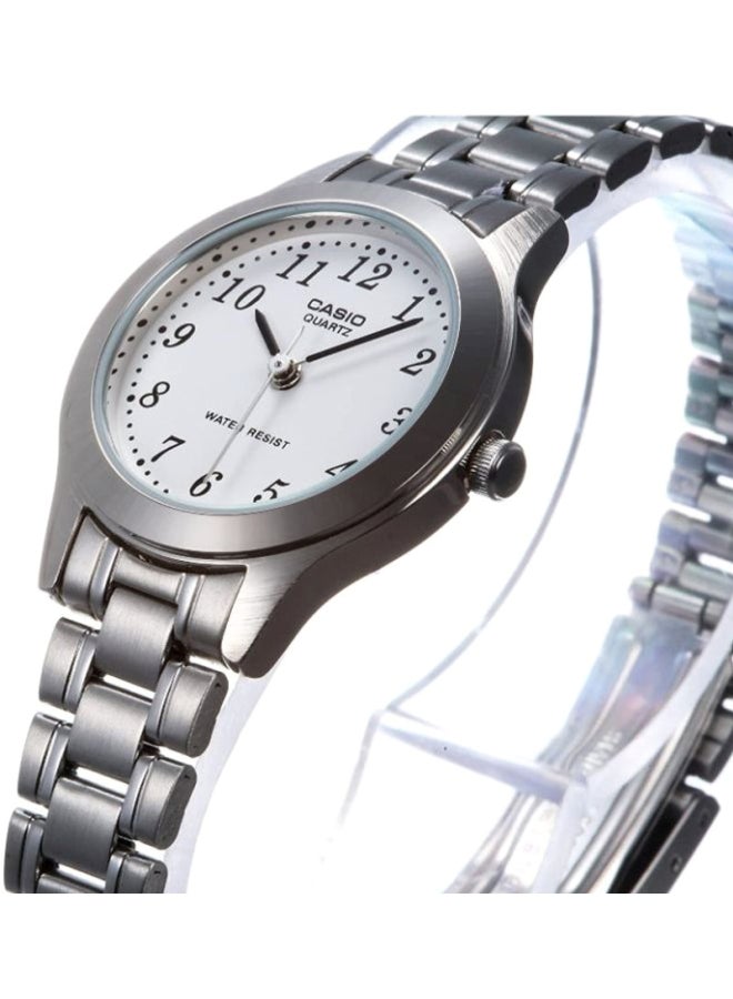 CASIO Women Stainless Steel Analog Watch LTP-1128A-7BRDF - 33 mm - Silver - Image 5