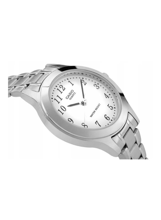 CASIO Women Stainless Steel Analog Watch LTP-1128A-7BRDF - 33 mm - Silver - Image 4