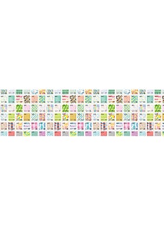 MT mt Washi Wrapping Paper, Stamp Deco, 155 mm x 5 mtrs (Pack of 1)  - Image 3