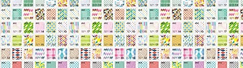 MT mt Washi Wrapping Paper, Stamp Deco, 155 mm x 5 mtrs (Pack of 1) - Image 3