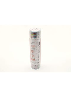 MT mt Washi Wrapping Paper, Stamp Deco, 155 mm x 5 mtrs (Pack of 1)  - Image 2