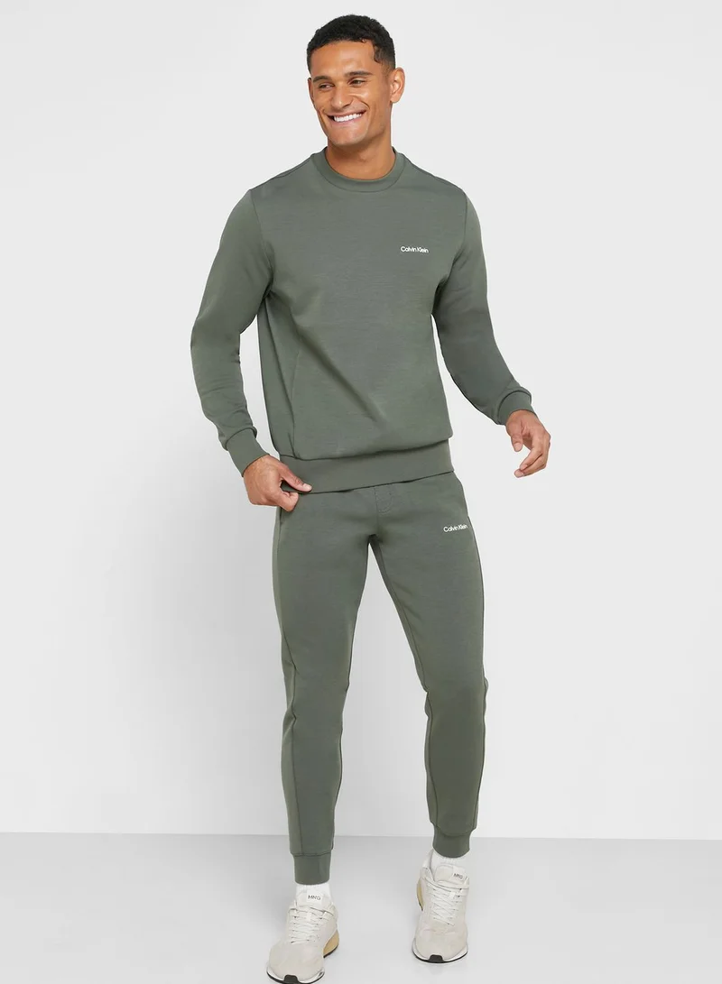 CALVIN KLEIN Logo Crew Neck Sweatshirt