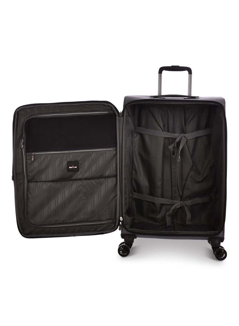 إيكولاك طقم ترولي قماش مريح  قطع رمادي - Image 5