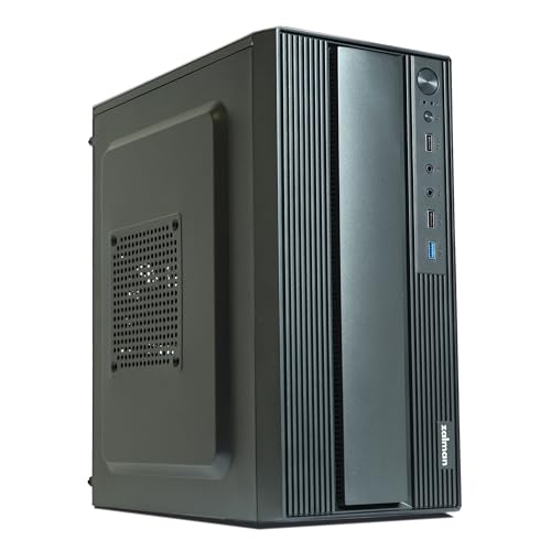 ZALMAN صندوق كمبيوتر زالمان T6 MINI مدمج M-ATX، هيكل صغير Micro-ATX Mini-ITX SFF SFX HTPC، USB 3.0، مروحة مثبتة مسبقًا 1 × 80 مم، محطة عمل كمبيوتر مكتبي صغيرة الحجم توفر المساحة. - Image 1