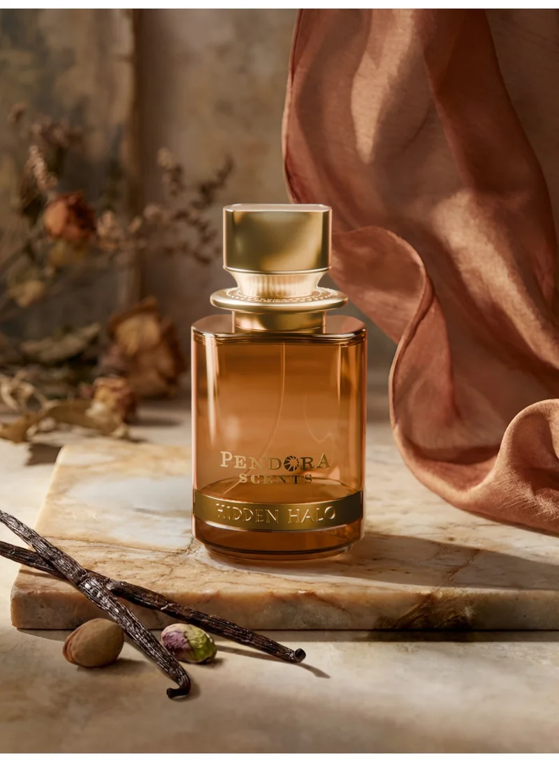PENDORA SCENTS Pendora Scents Hidden Halo Unisex Eau de Parfum 100ml | Sweet Spicy Perfume with Caramel, Pistachio, Vanilla & Cocoa | Long Lasting Fragrance