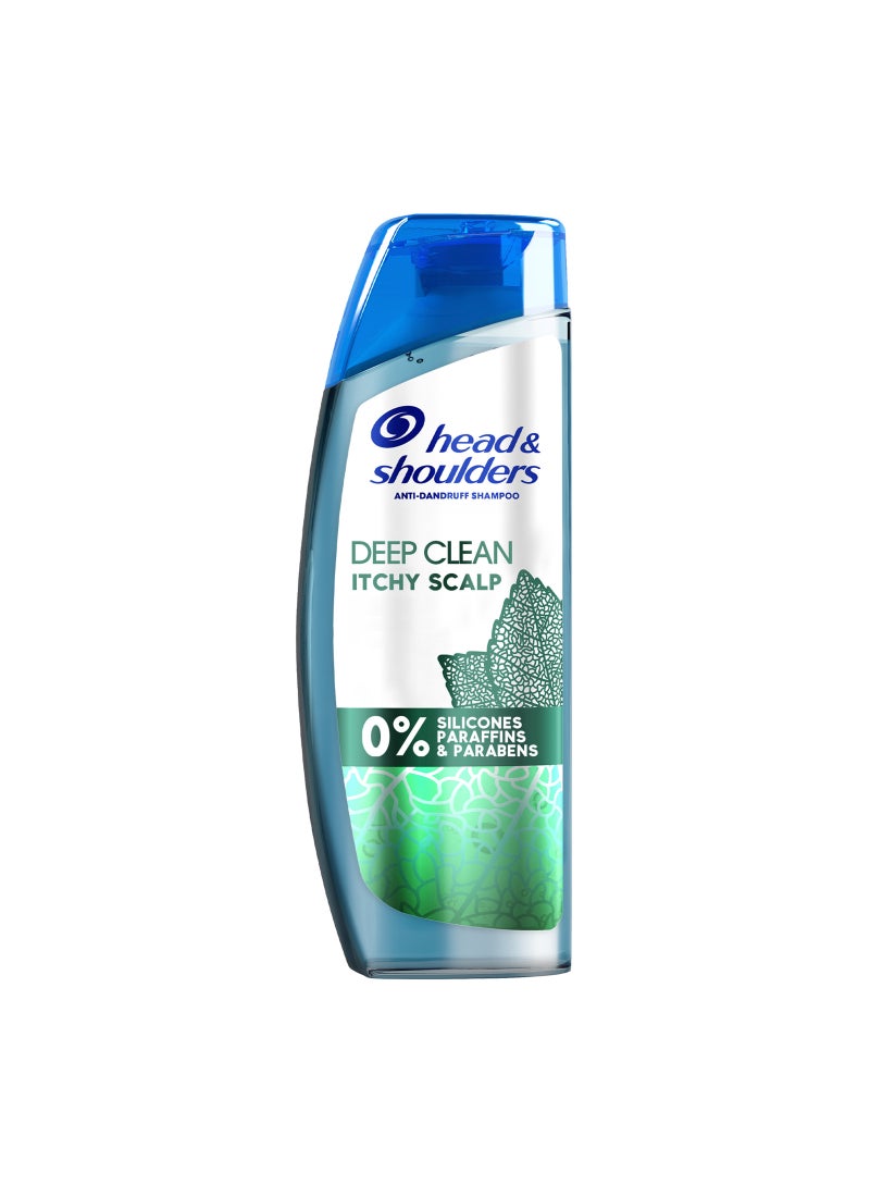 Head & Shoulders Anti-Dandruff Shampoo Deep Clean For Severe Itchy Scalp 400ml - Image 1