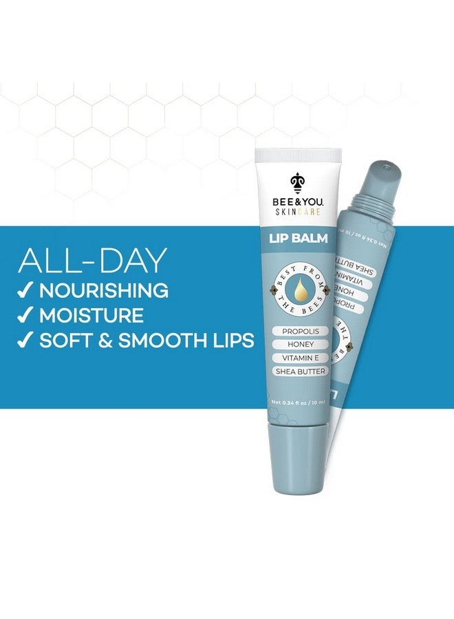 BEE & YOU Bee and You Ultra Conditioning, 100% Natural, Moisturizing Lip Balm, Chapstick, Chapped Lips Treatment Severe, Beeswax, Propolis Extract, Raw Honey, Vitamin E, Shea Butter, 10ML - Image 3