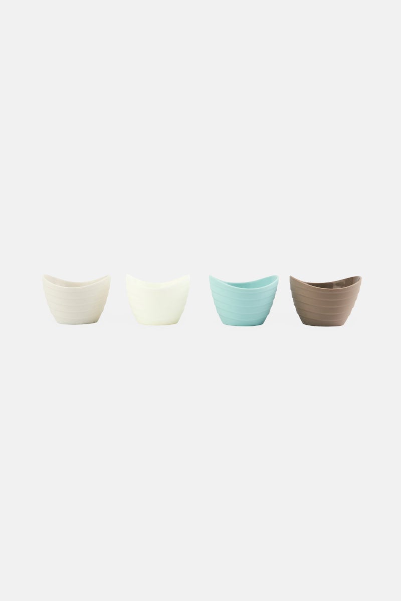 Bebe Home 4 Piece Silicone Pinch Bowls, Multicolor - Image 3