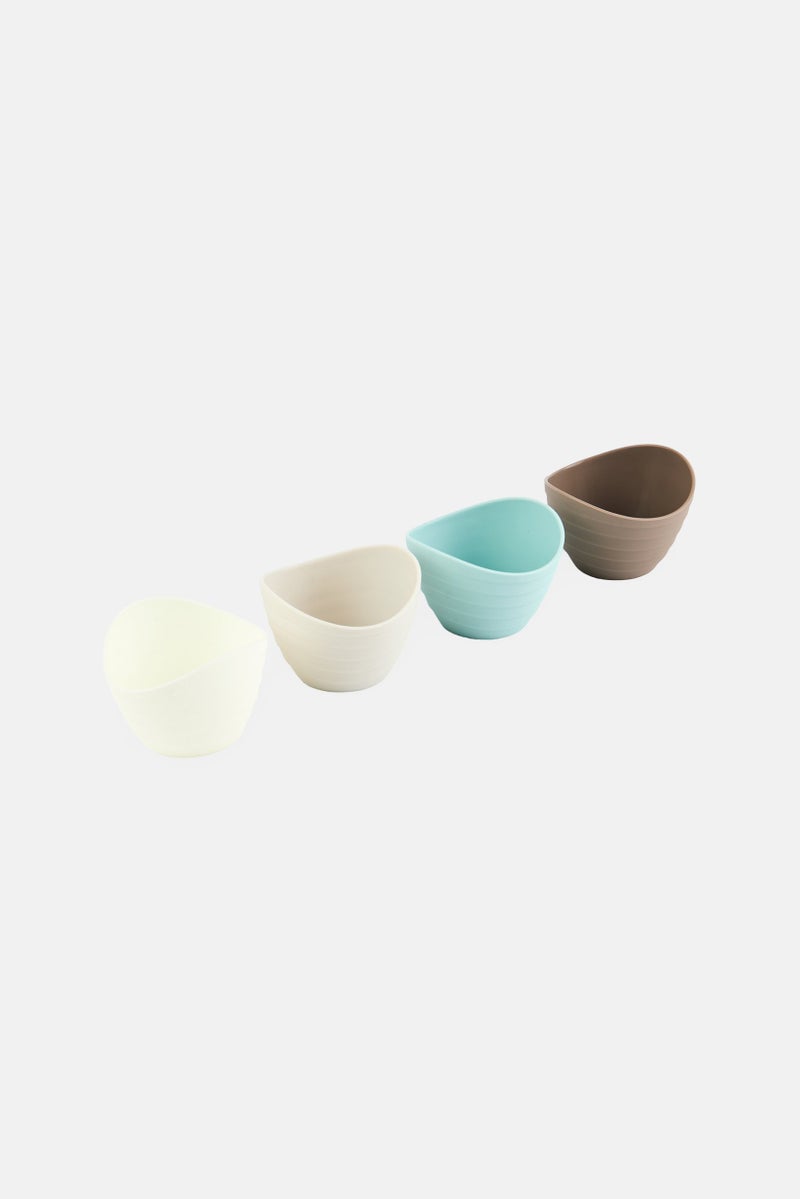 Bebe Home 4 Piece Silicone Pinch Bowls, Multicolor - Image 2