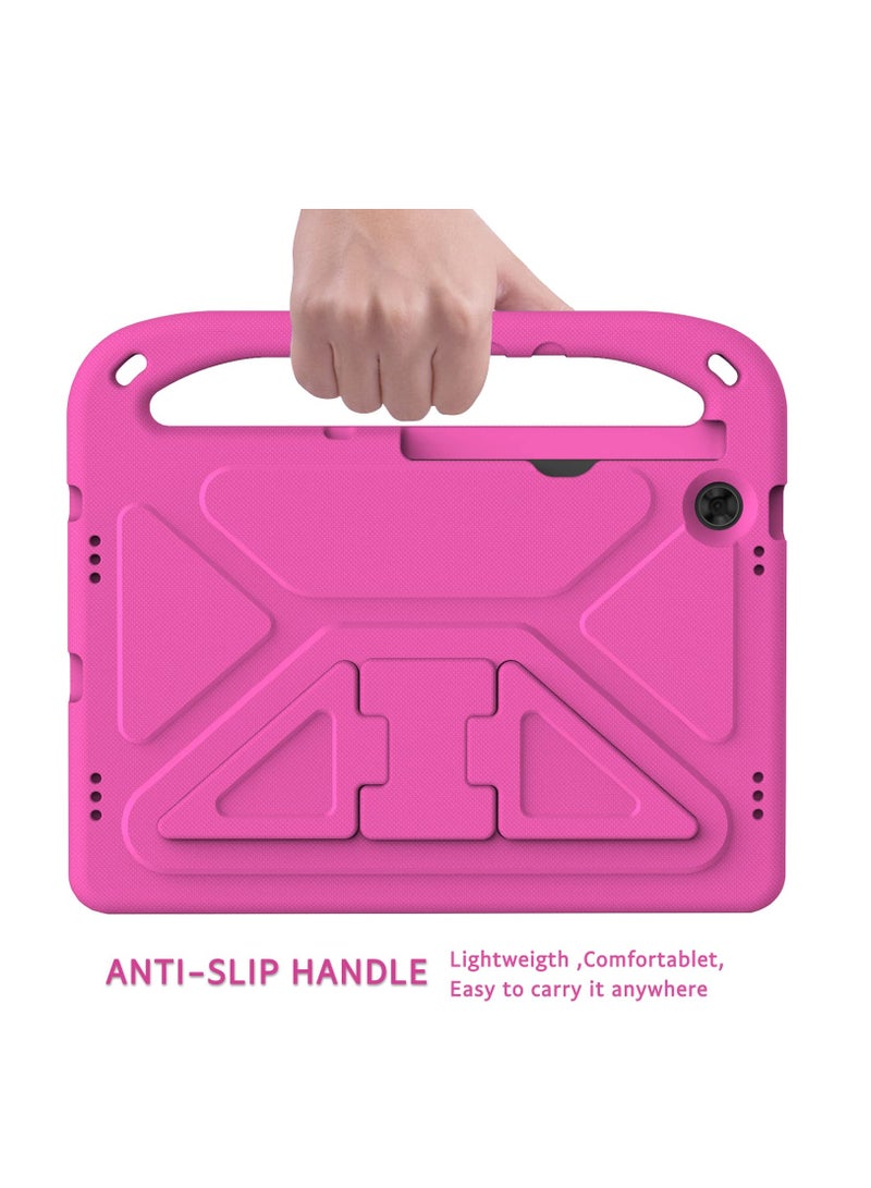 For Lenovo Tab M10 Plus (Gen 3) Case 10.6-inch 2022 Kids Case Cover with Shockproof Handle Stand for Lenovo Tab M10 Plus 3rd Gen (TB125FU / TB128FU / TB128XU) Tablet (Rose) - Image 4