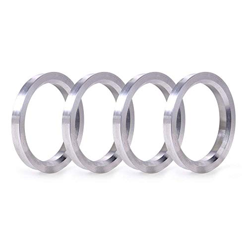 ZHTEAPR 4pc Wheel Hub Centric Rings 106 to 78.1 OD 106mm ID 78.1mm - Aluminium Alloy Wheel Hubrings 78.1 to 106 - Image 1