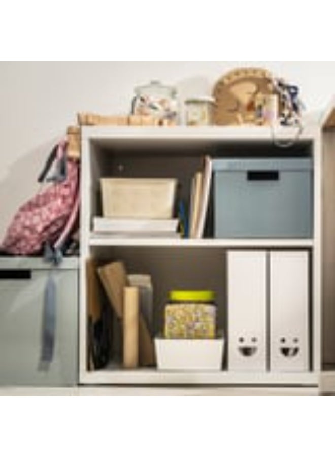 أيكيا حافظة تنظيم مجلات وأوراق قابلة للطي - ورق مقوّى مُعاد تدويره - سهلة النقل والتخزين - Image 4