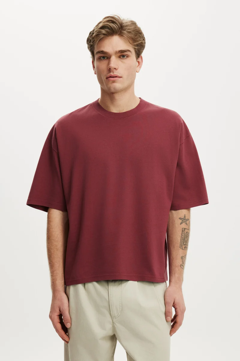 كوتون اون Cropped Fit T-Shirt
