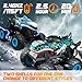 BEZGAR Monster Truck Toys Remote Control Monster Trucks with Light Music Dinosaur Toys for Kids 120 Scale RC Truck with 360 Spins and Drifting Remote Control Car for Boys with Two Car Shells - Image 4