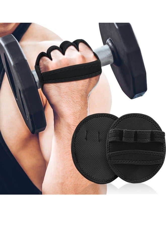 FRISKY 1-Pair Lifting Grip Pads, Neoprene Gym Gloves, The Alternative to Gym Workout for Weightlifting, Calisthenics & Powerlifting, No more sweaty - Image 1