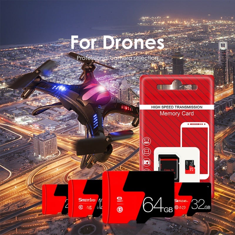 بطاقة تخزين TF (ميكرو SD) بسعات 32 جيجابايت/64 جيجابايت/128 جيجابايت/256 جيجابايت مناسبة لمسجل القيادة، وتوسيع ذاكرة الهاتف المحمول، والكاميرا، ومحاكي الألعاب إلخ - Image 4