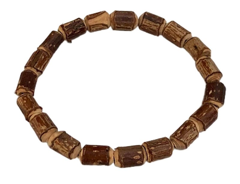 RDK Authentic Tulsi Wood Wristband – 100% Pure & Sacred Prayer Bracelet | Yoga, Meditation, Wrist Rosary | Pack of 2 - Image 4