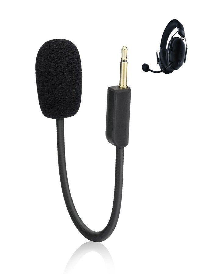 Saipomor Detachable Boom Microphone for Razer BlackShark V2 Series, 3.5mm Replacement Mic Compatible with PS5, Switch, Xbox Series X|S, PC, and More - Image 1