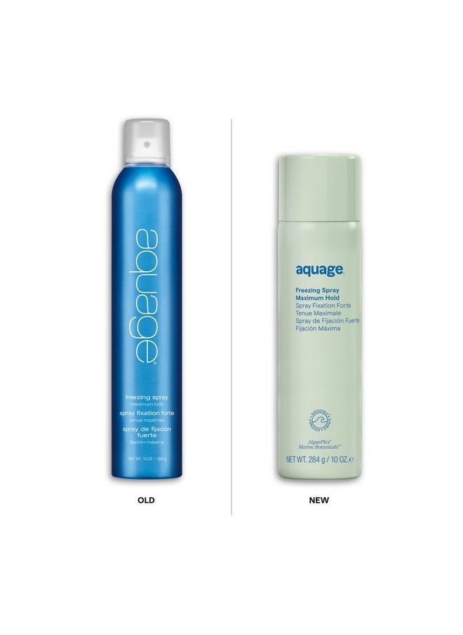 Aquage Freezing Spray Powerful Hold Hairspray Nonsticky Provides Humidity Resistance And Maximum Shine 10 Oz  - Image 2
